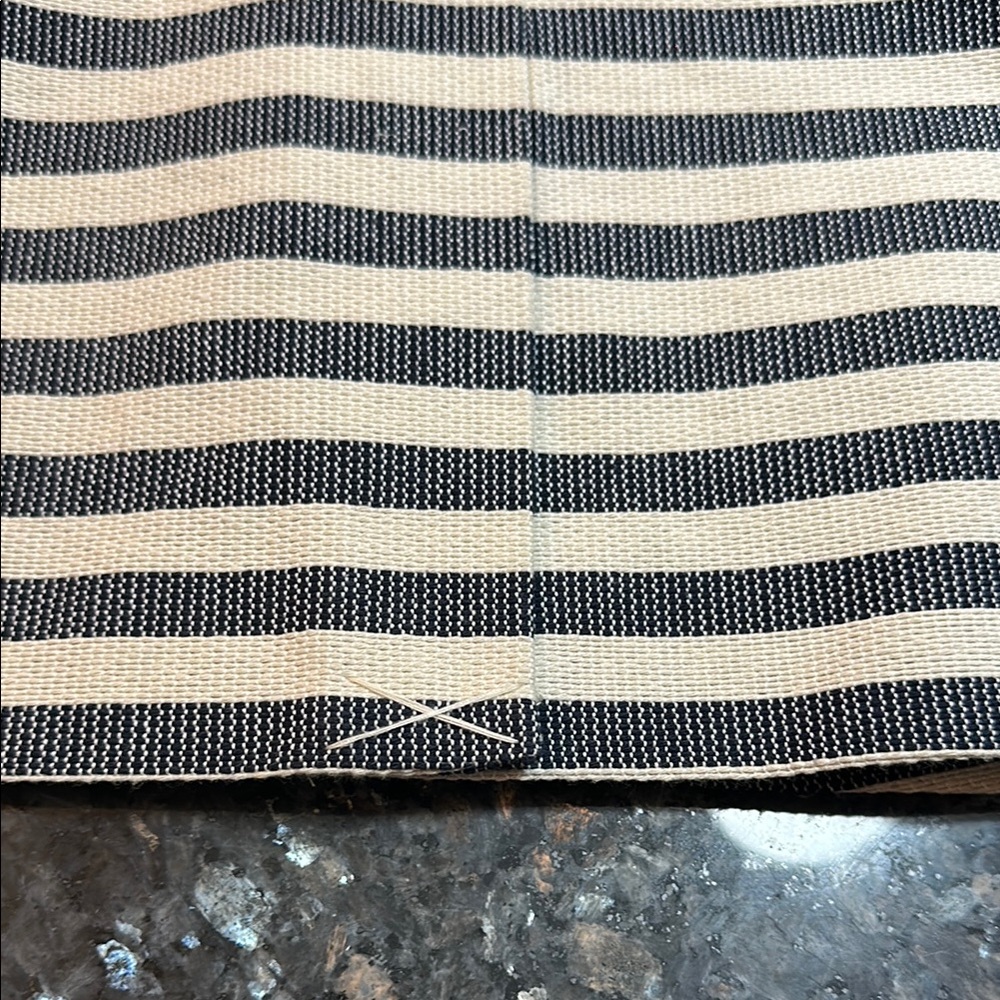 Striped Women's Blazer with Artistic Accents - Picture 12 of 13